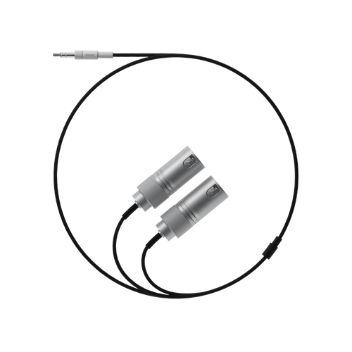 Teenage Engineering Field Audio Textile Cable 3.5 mm to 2 x XLR (Plug)