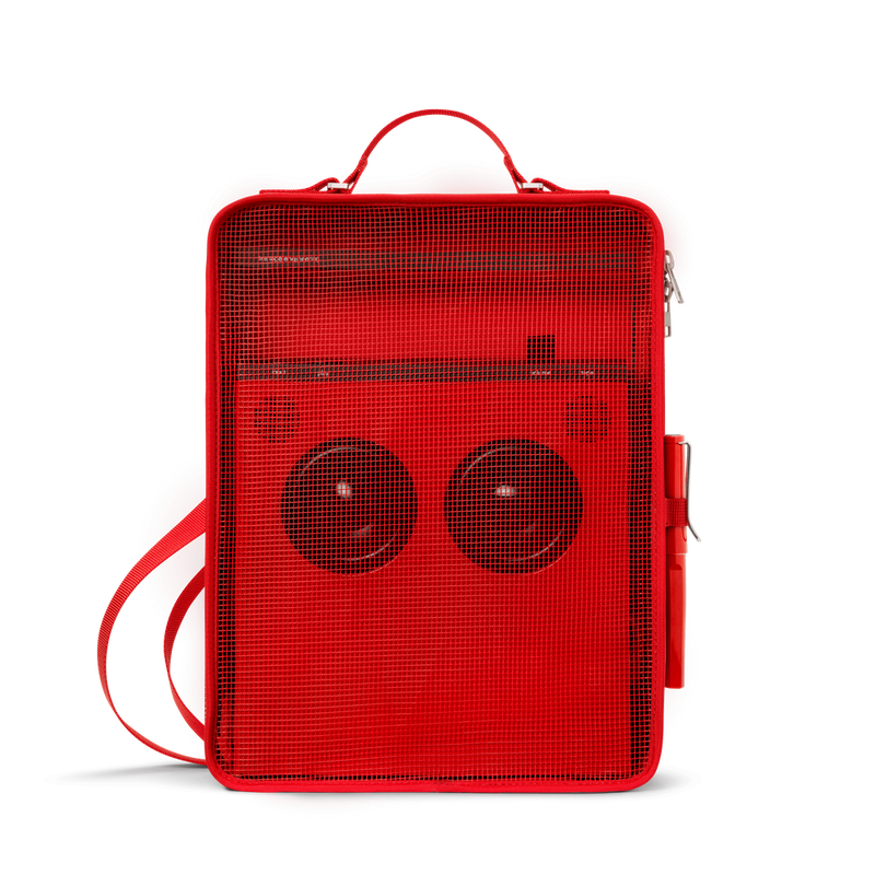 Load image into Gallery viewer, Teenage Engineering OB-4 Red Mesh Bag
